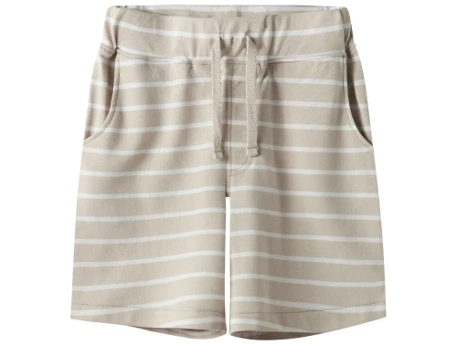 Name It sweatshorts peyote med hvide striber